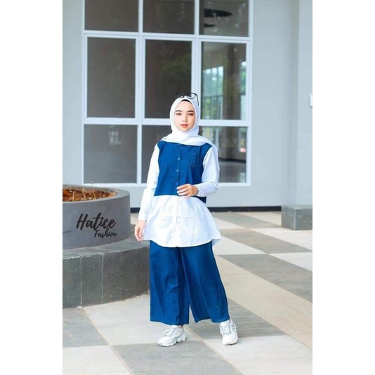 SETELAN CELANA JEASN ORI HATICE/SETCEL JEANS TERBARU 2021/SETCEL JEANS WANITA