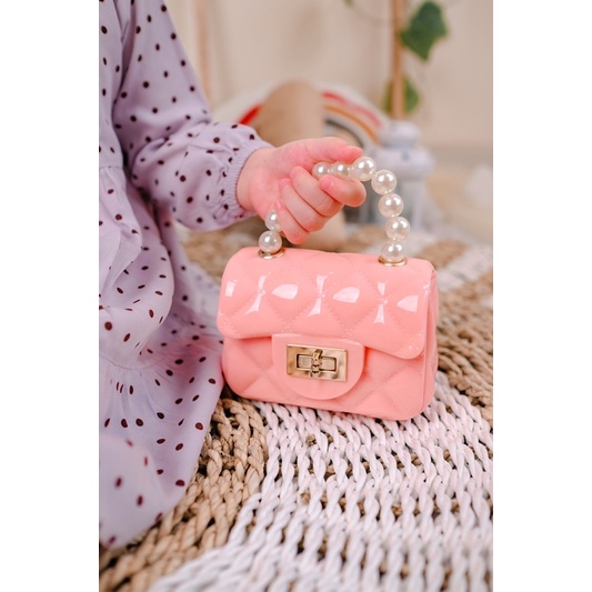 tas sling anak / CHEVRON PEARL BAG