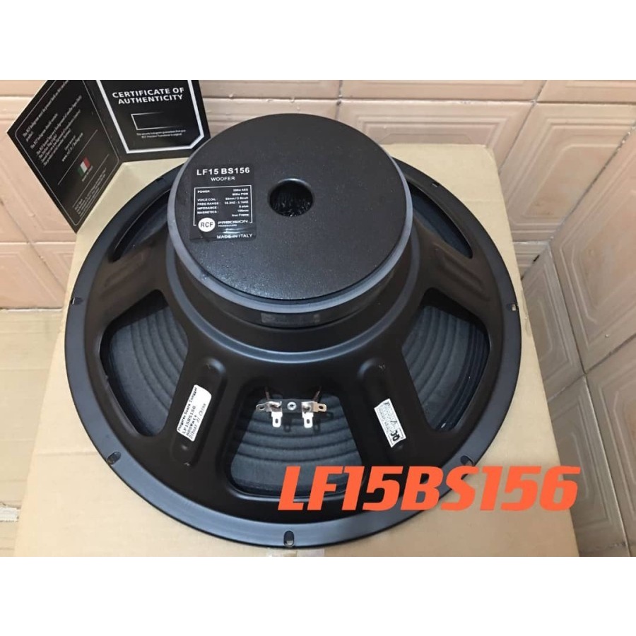 SPEAKER KOMPONEN RCF LF15BS156 WOOFER 15 INCH .