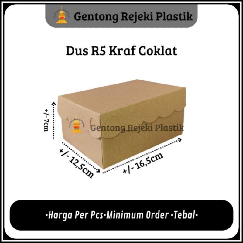 

Dus R5 Kraft / Dus Kue R5 Coklat