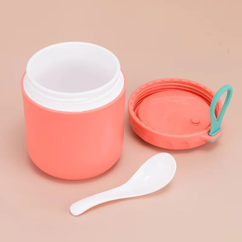 Termos makanan cangkir sup mini/anti bocor/Tumpah Portable mug Kotak bekal makan Free Sendok BPA Free/soup cup