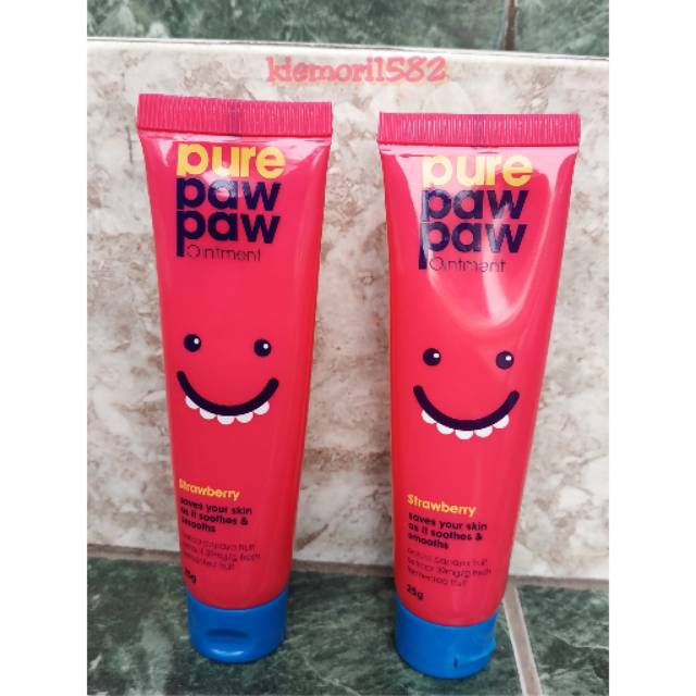 Pure Pawpaw Ointment Strawberry 25gr