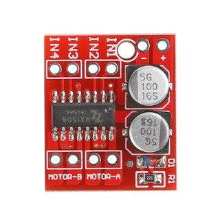 Mini L298N 2 Way Reversing PWM Speed Dual H Bridge DC