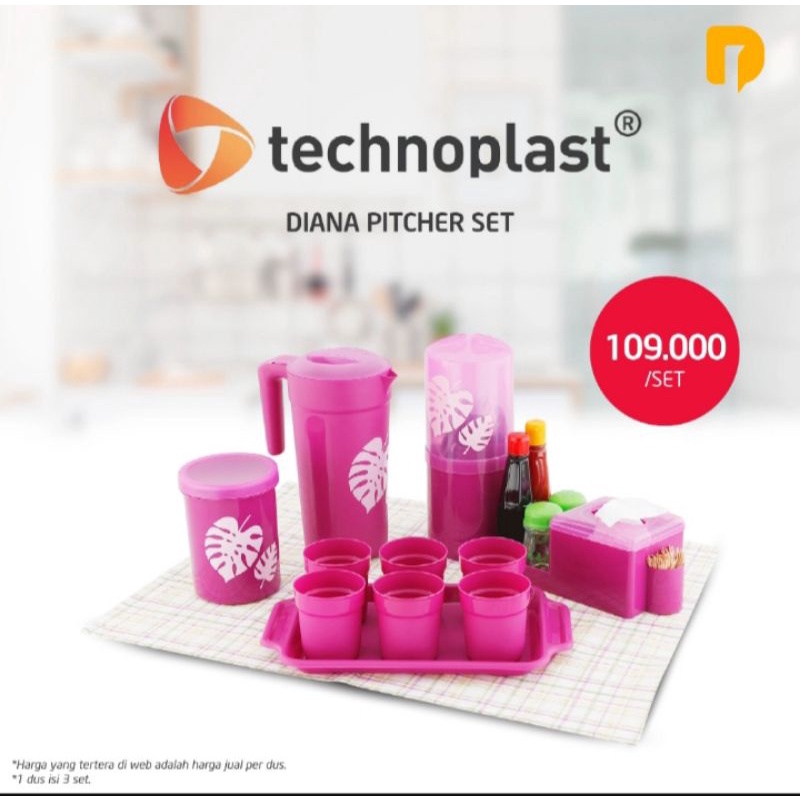 Diana Pitcher Set Teko Set