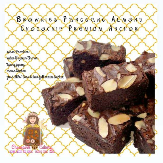 

Signature Premium Brownies Full Butter Anchor/Wisjman ukuran 20x20