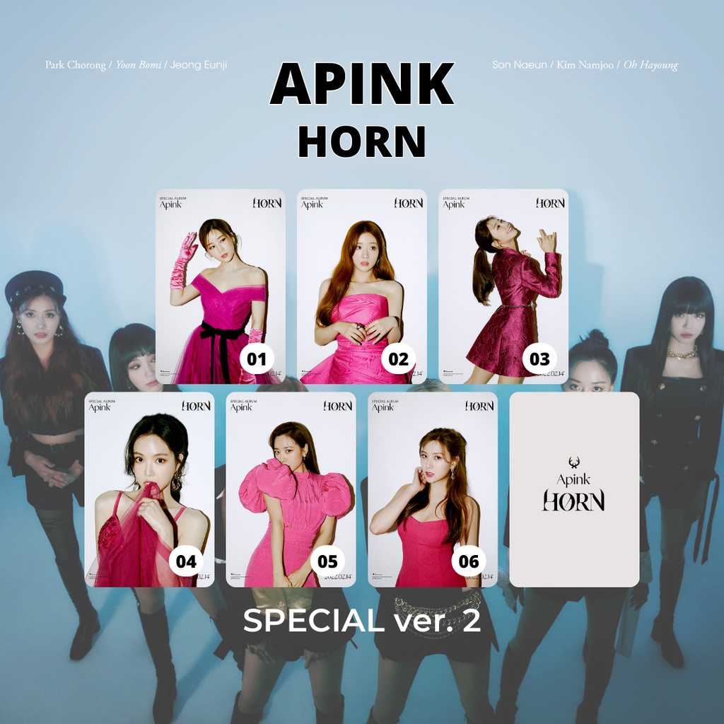 APINK / photocard HORN pc kpop unofficial