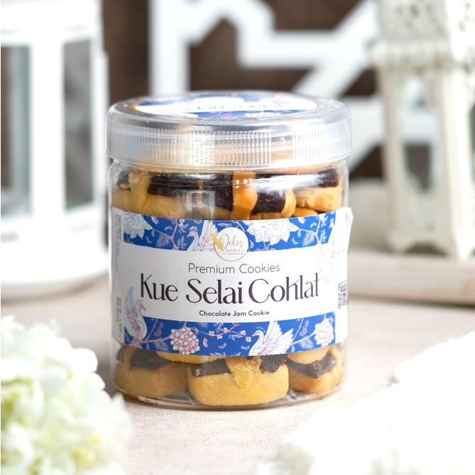 

Kue Selai Coklat Premium (Kue Lebaran & Natal) - Delis cookies