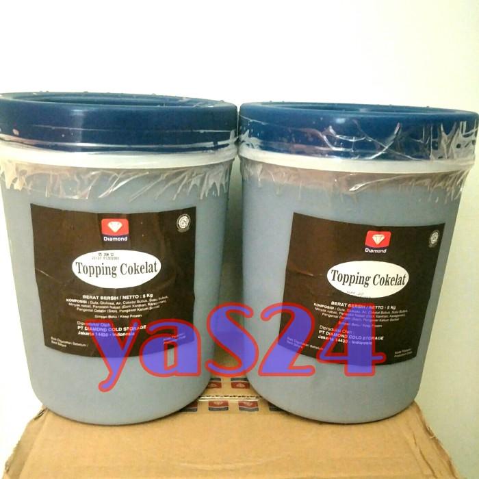 

Topping Coklat Kaleng Diamond 5Kg (Toping Ice Cream/Es Krim) - Harga Untuk 1KG