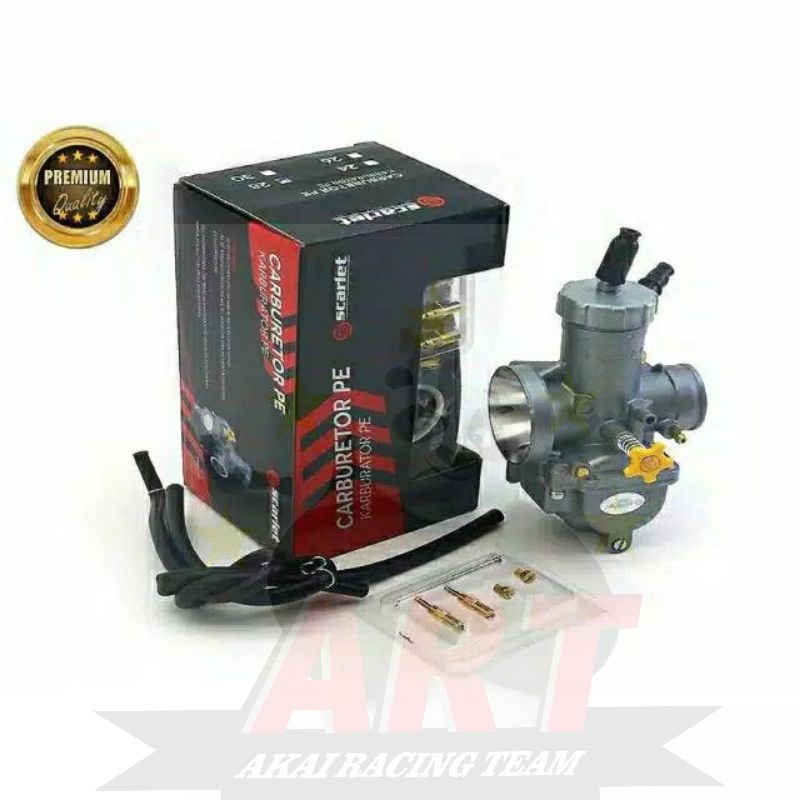 Karburator Pe scarlet Keihin Ride it Original Ukuran 24 26 28 Sudah Ada Power Jet Kualitas Terjamin Punya