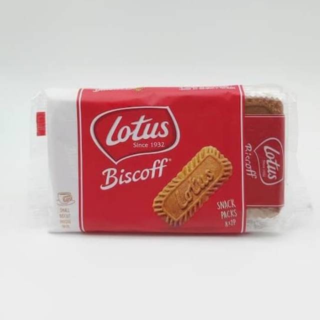 

Lotus biscoff biscuit 156gr ready stock