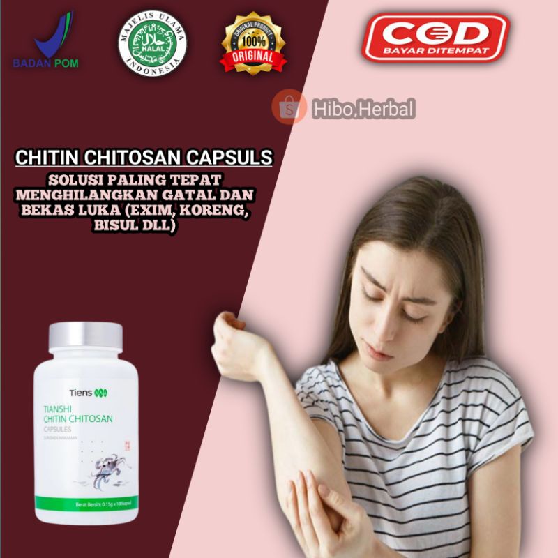 TIANSHI CHITIN CHITOSAN Penghilang Bekas Luka Koreng dan Kudis