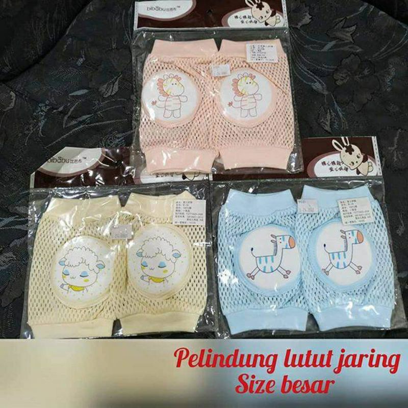 Alas lutut jaring ready warna pink