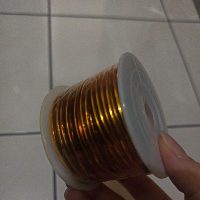 

Pita kawat kado souvenir emas 1 roll