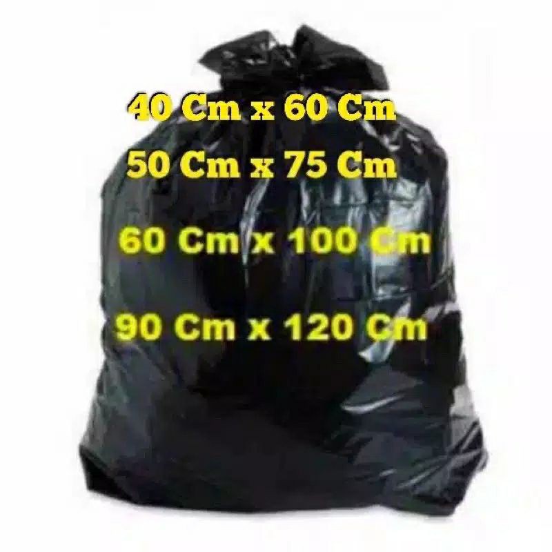 Kantong sampah / plastik sampah / kresek sampah / kresek packing  / kresek besar