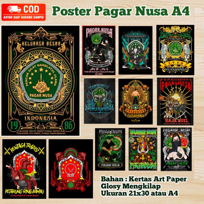 Poster Pagar Nusa A5