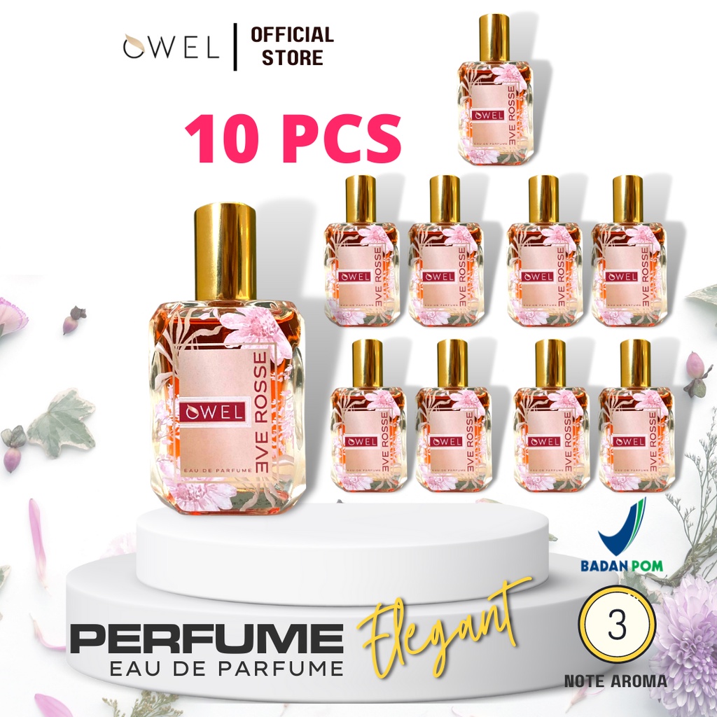 OWEL EVE ROSSE PARFUME | PARFUM BRANDED | EUD EDP PARFUM ORIGINAL | LOVABLE PARFUM WANITA | FARPUM T