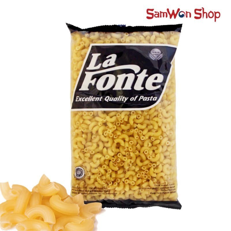 

LA FONTE MACARONI PASTA CHIFERI RIGATI NO 206 500 GR / MAKARONI