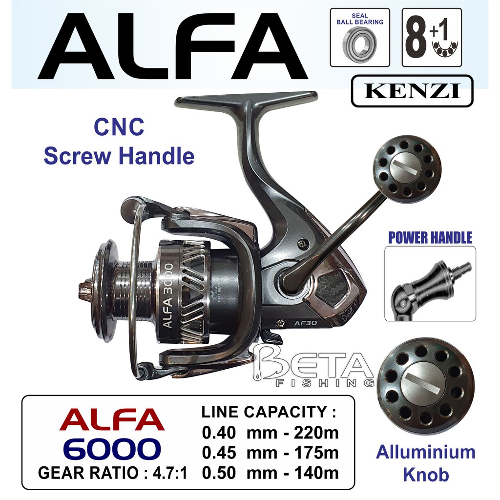 REEL KENZI ALFA 6000
