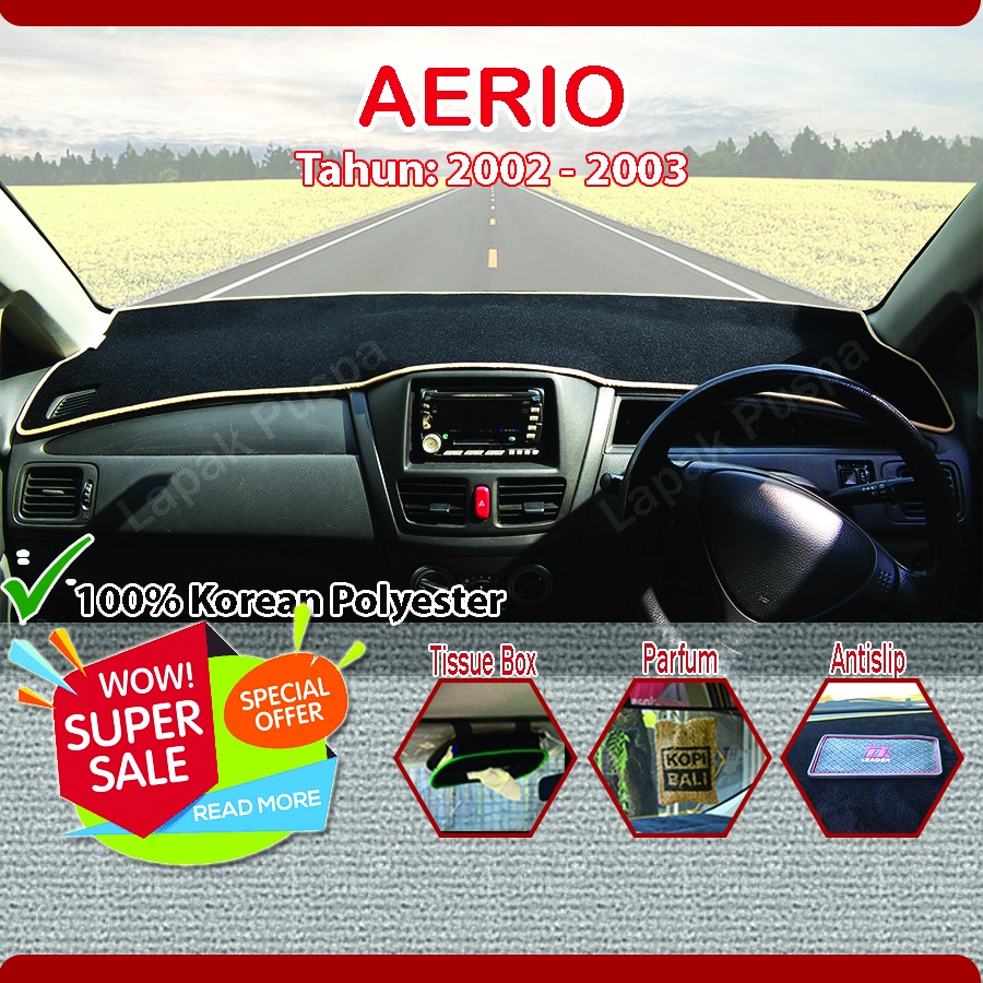 Cover Dashboard Mobil Suzuki Aerio