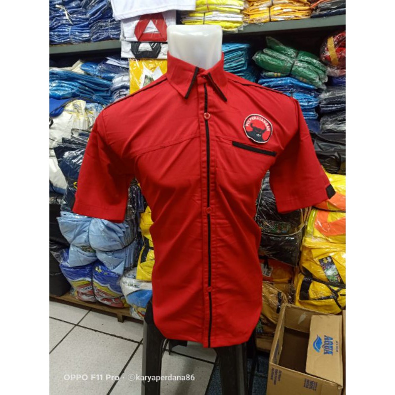 kemeja PDI-P# seragam PDI-P
