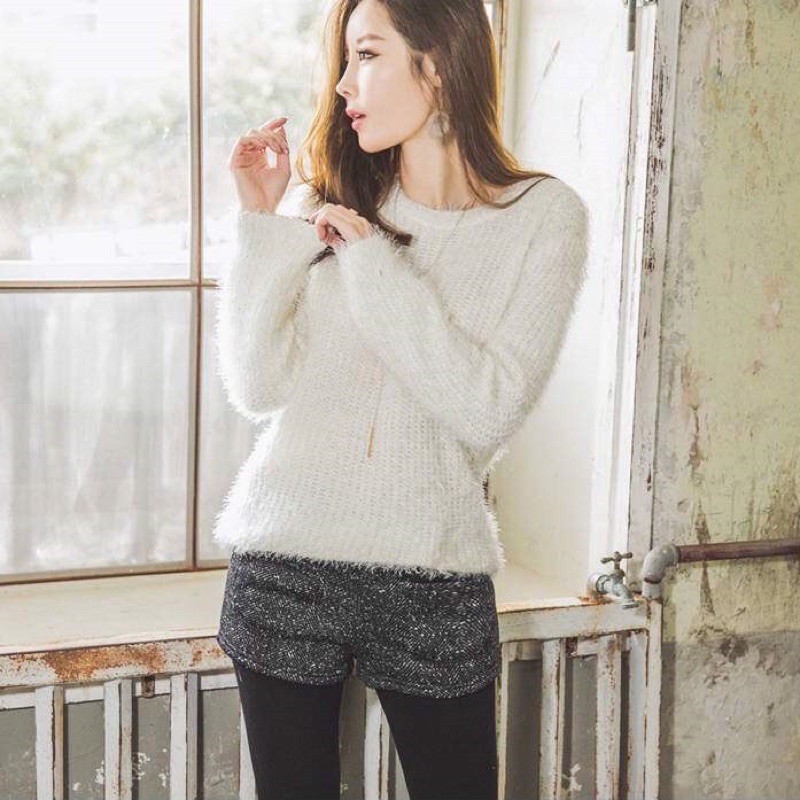 Jaket bulu wanita sweater wanita sweater korea knitwear bulu baju hangat wanita baju hangat tebal