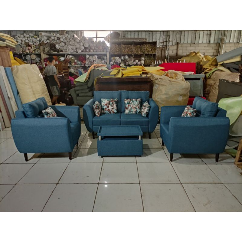 Sofa Retro dudukan 211 Kualitas bagus Sangat Empuk (bekasi)