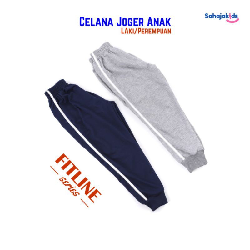 Celana Jogger Anak Motif Fitline