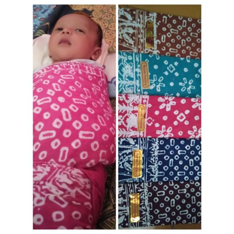 SELENDANG BEDONG BAYI CAP BATIK PEKALONGAN
