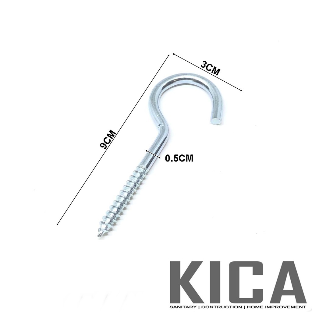KAPSTOK / TANDA TANYA / GANTUNGAN BURUNG PLAFON ASBES TEMBOK 9CM
