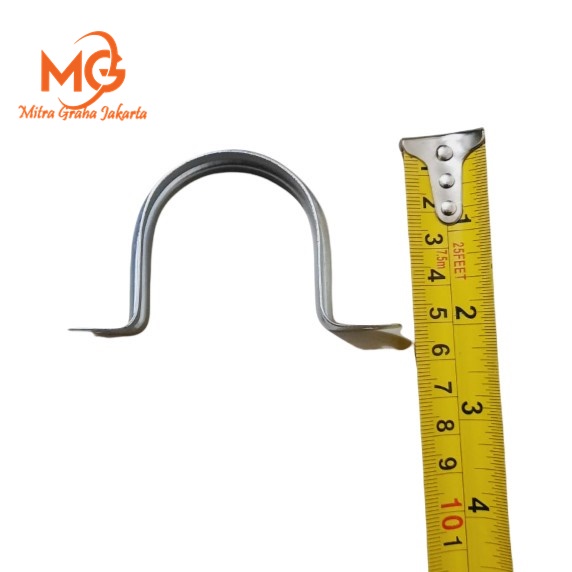Klem Pipa Besi 1,5 inchi / Klem Pipa Omega 1 1/2 inch MGJ
