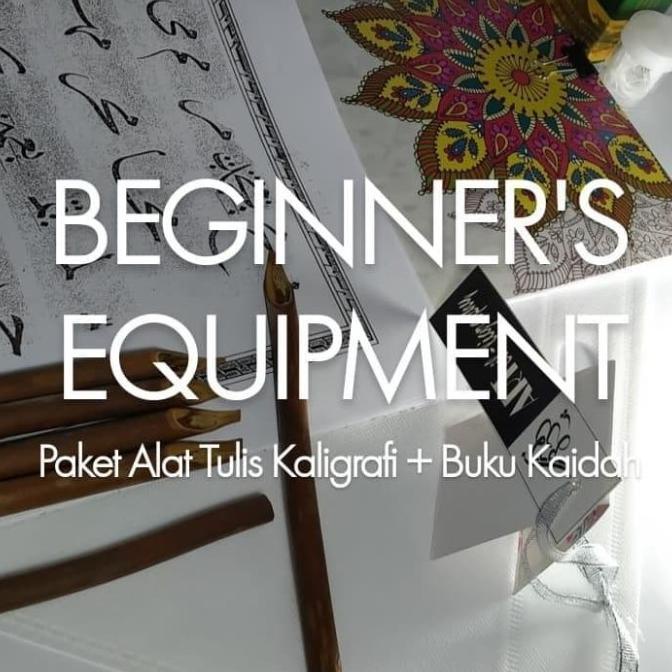 

(BISA COD) BEGINNER'S EQUIPMENT - Paket Alat Tulis Kaligrafi + Buku Kaidah TERMURAH Kode 1396