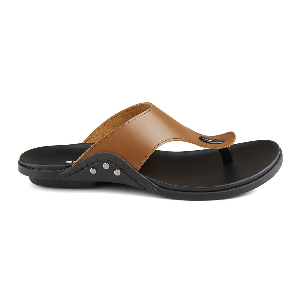 Sandal Pria ROMENACO LCL02 BLACK | BLACK TAN