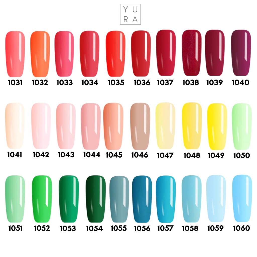 Kutek Gel Nail Polish Venalisa Colour 1031-1060 Nail Gel polish 12 ml / Kutek UV LED HIGH QUALITY