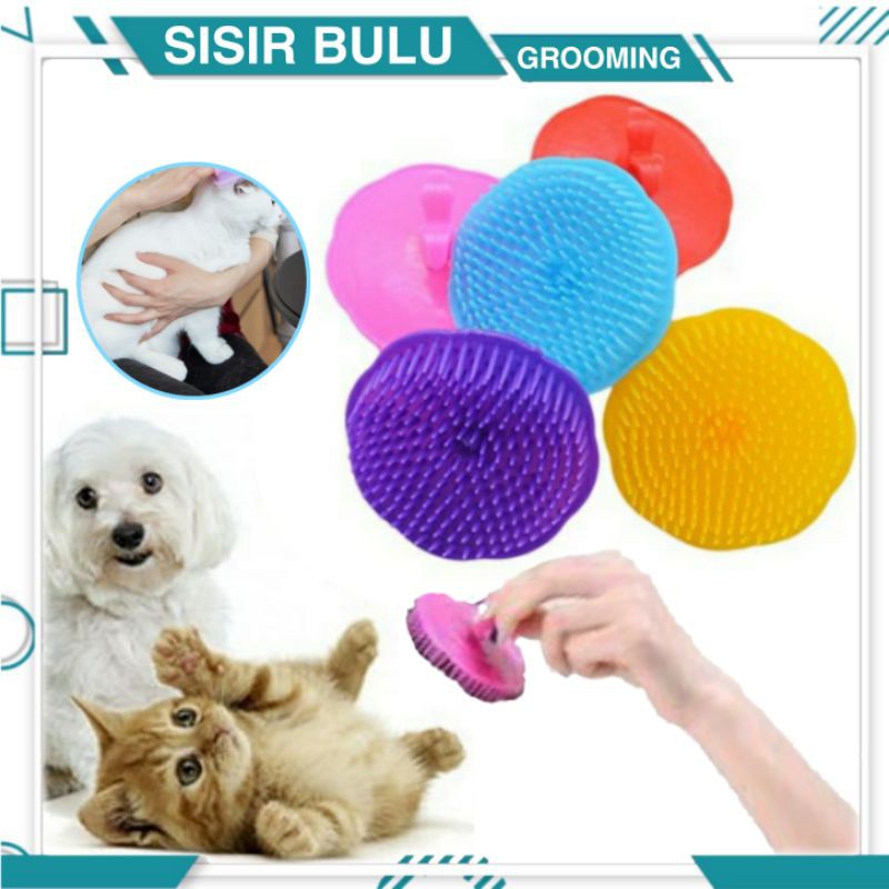 Sisir Bulu Dan Pijat GROOMING / Sikat Bulu Kucing / Sikat Bulu Anjing