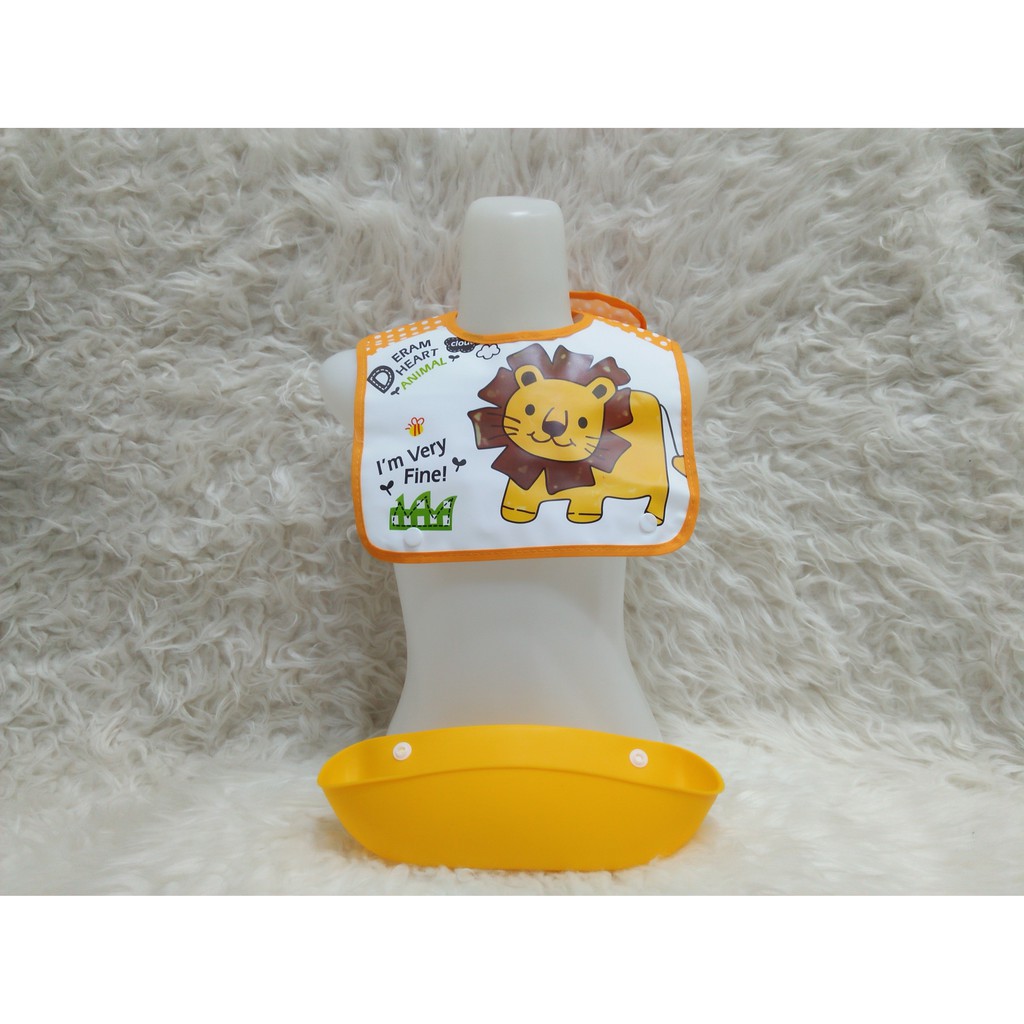 BABYSAFE  MURAH BIB  / OTO / SLABER CLEMEK MAKAN ANTI AIR ( BIB02 ) BABY SAFE