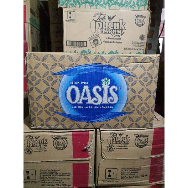 

MINUMAN MINERAL OASIS GELAS 240ML MURAH(EXP LAMA)