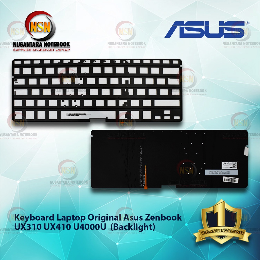 Keyboard Original Asus Zenbook UX310 UX410 U4000U Backlight