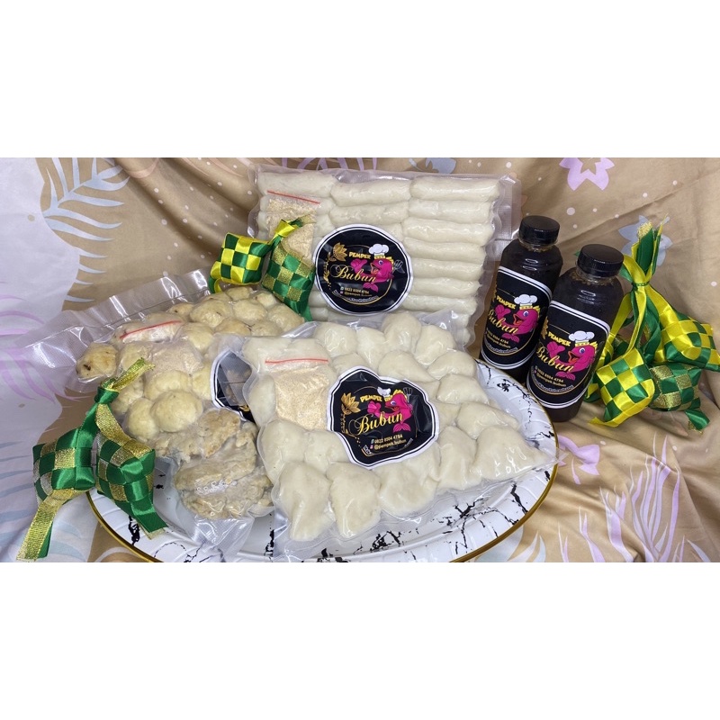 

Pempek Ikan Tenggiri Paket 100pcs pempek plembang Pempek Frozen