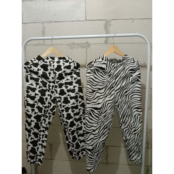 Kulot Animal Katun / Celana Kulot / Kulot Highwaist / Kulot Wanita / Celana Panjang Wanita