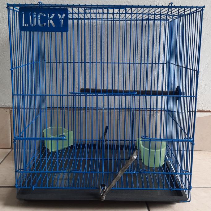 KANDANG LUCKY UNTUK KELINCI MARMUT BURUNG LOVEBIRD KENARI REPTIL KECIL