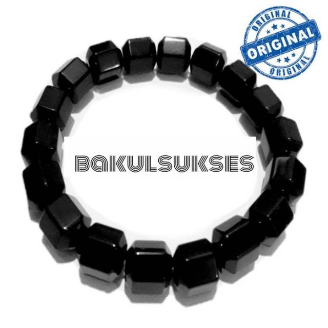 GELANG ANAK - ALSYVA BLACK JADE - ORIGINAL