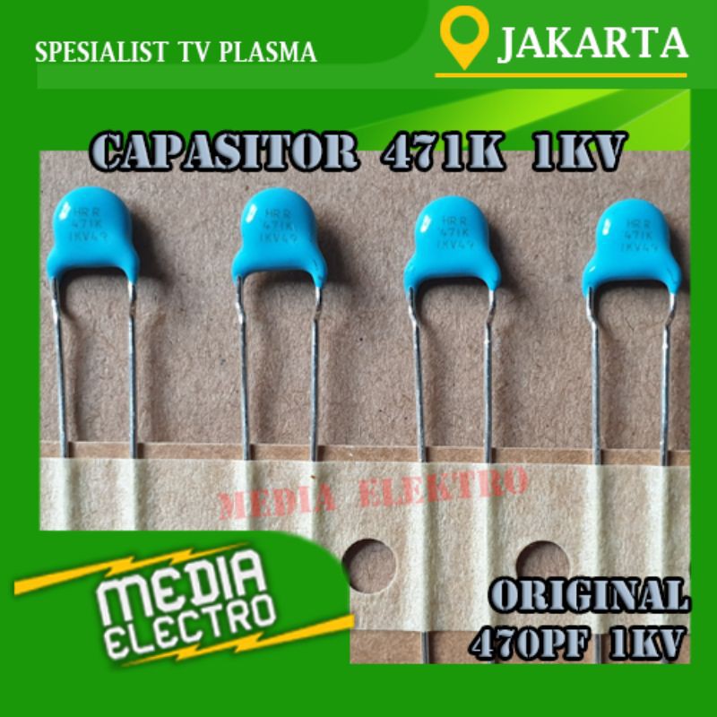 Capasitor 471K 1KV // 470pf 1KV // 470 1 KV