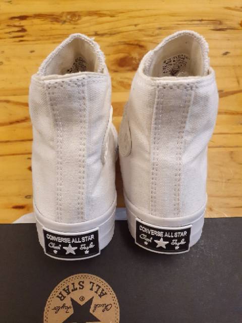 OBRAL SEPATU SNEAKERS PUTIH TINGGI COUPLE UNISEX 36-43 SNEAKER PUTIH MURAH-3