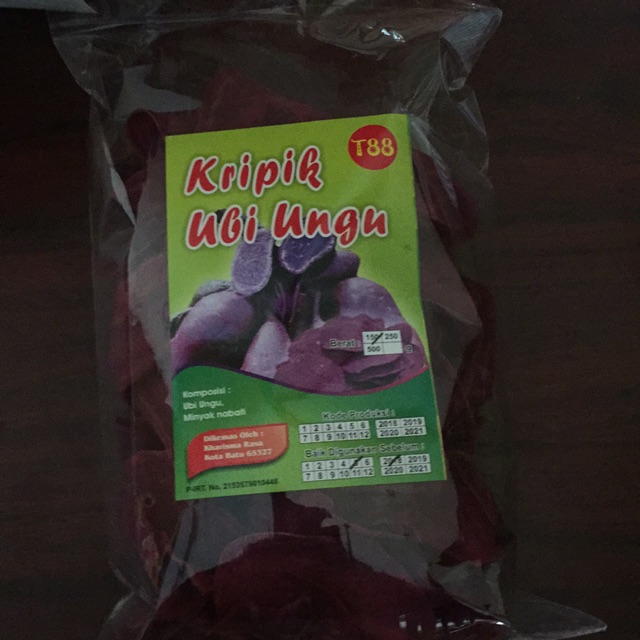 

Keripik ubi ungu T88