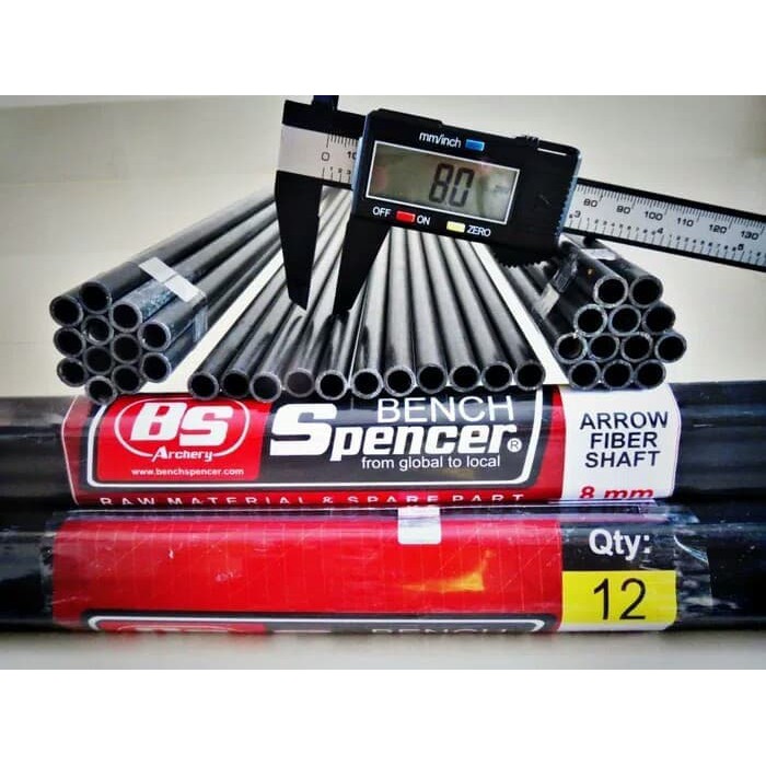 Shaft Fiber Anak panah 8mm, Shaft Arrow 8mm