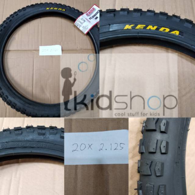 Ban Luar Sepeda ukuran 20 x  2.125 HITAM NEW Kenda