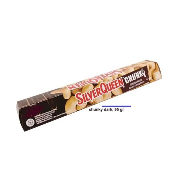 

Silverqueen Chunky Bar Dark Chocolate With Cashew