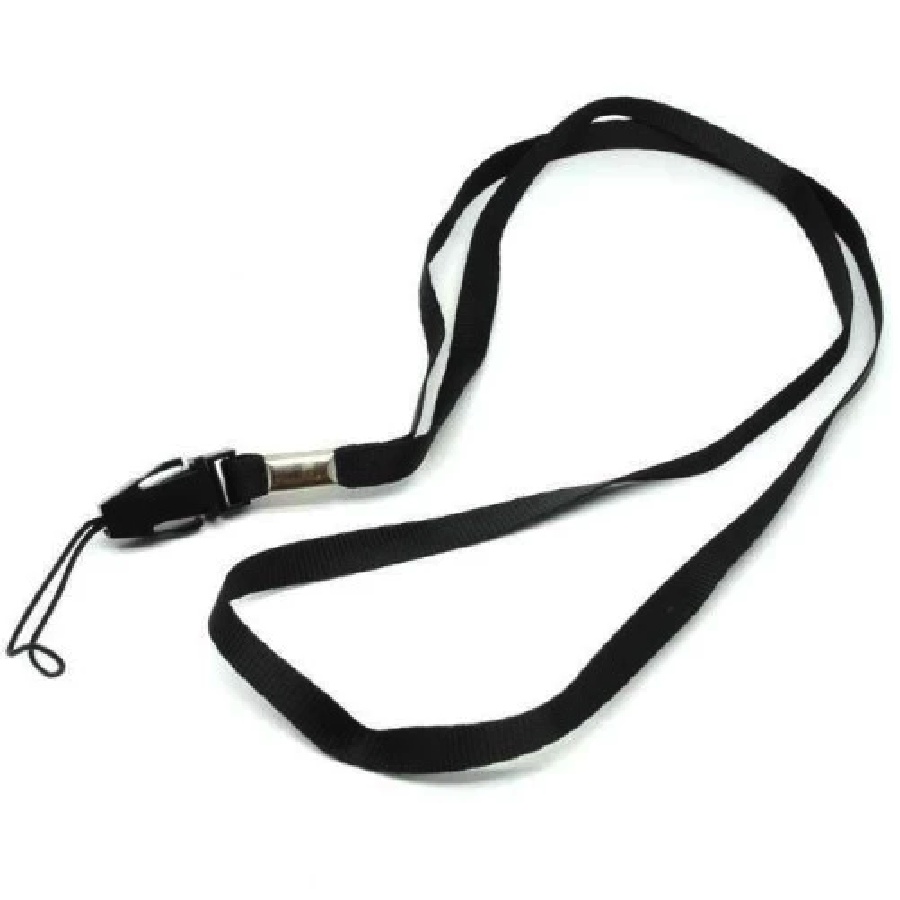 LANYARD POD WARNA HITAM / TALI LANYARD HITAM