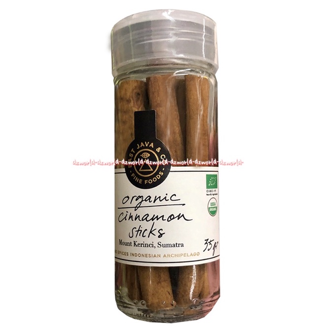 East Java Organic Cinnamon Sticks 35gr Bumbu Masak Kayu Manis Eastjava East Jawa Cinamon Cinnamons Stik