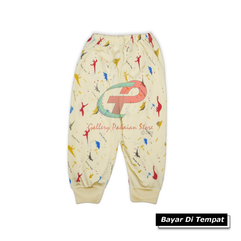 bawahan celana panjang bayi legging motif kartun bahan katun termurah